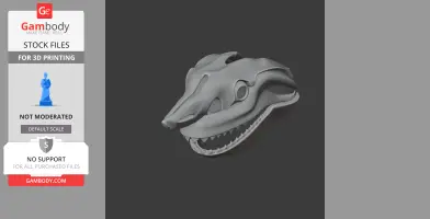 Horn Shark Skull - Skull Replica STL