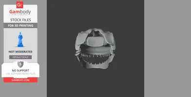 Horn Shark Skull - Skull Replica STL