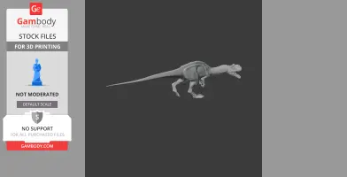 Yuanchuanosaurus - Prehistoric Animal STL