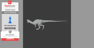 Yuanchuanosaurus - Prehistoric Animal STL