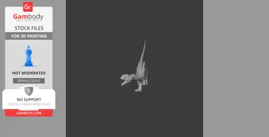 Yuanchuanosaurus - Prehistoric Animal STL