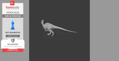 Yuanchuanosaurus - Prehistoric Animal STL