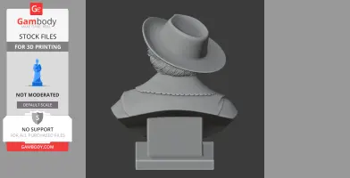 Peter Paul Rubens Bust - Historical Warrior STL