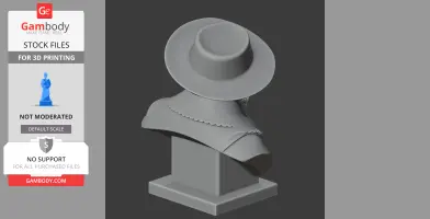Peter Paul Rubens Bust - Historical Warrior STL