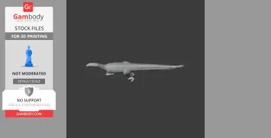 Yunnanosaurus - Prehistoric Animal STL