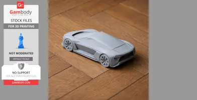 Audi R8 - Scale Vehicle STL