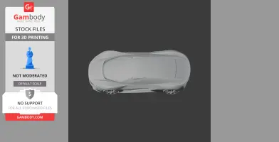 Audi R8 - Scale Vehicle STL