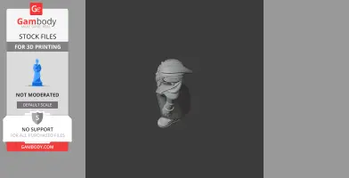 Byron - Brawl Stars Figurine - Character Figure STL