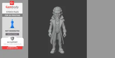 Byron - Brawl Stars Figurine - Character Figure STL