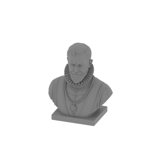Philip II of Spain Bust.stl