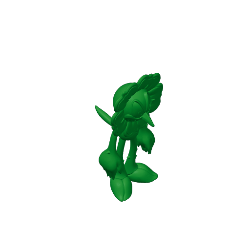 Cagney Carnation - Cuphead Figurine.3mf