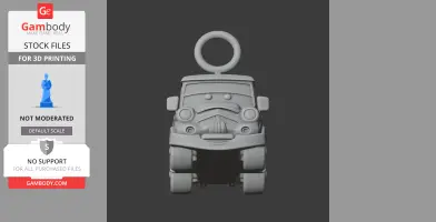 Mater Stormtrooper Ring Figure - Mashup Figure STL