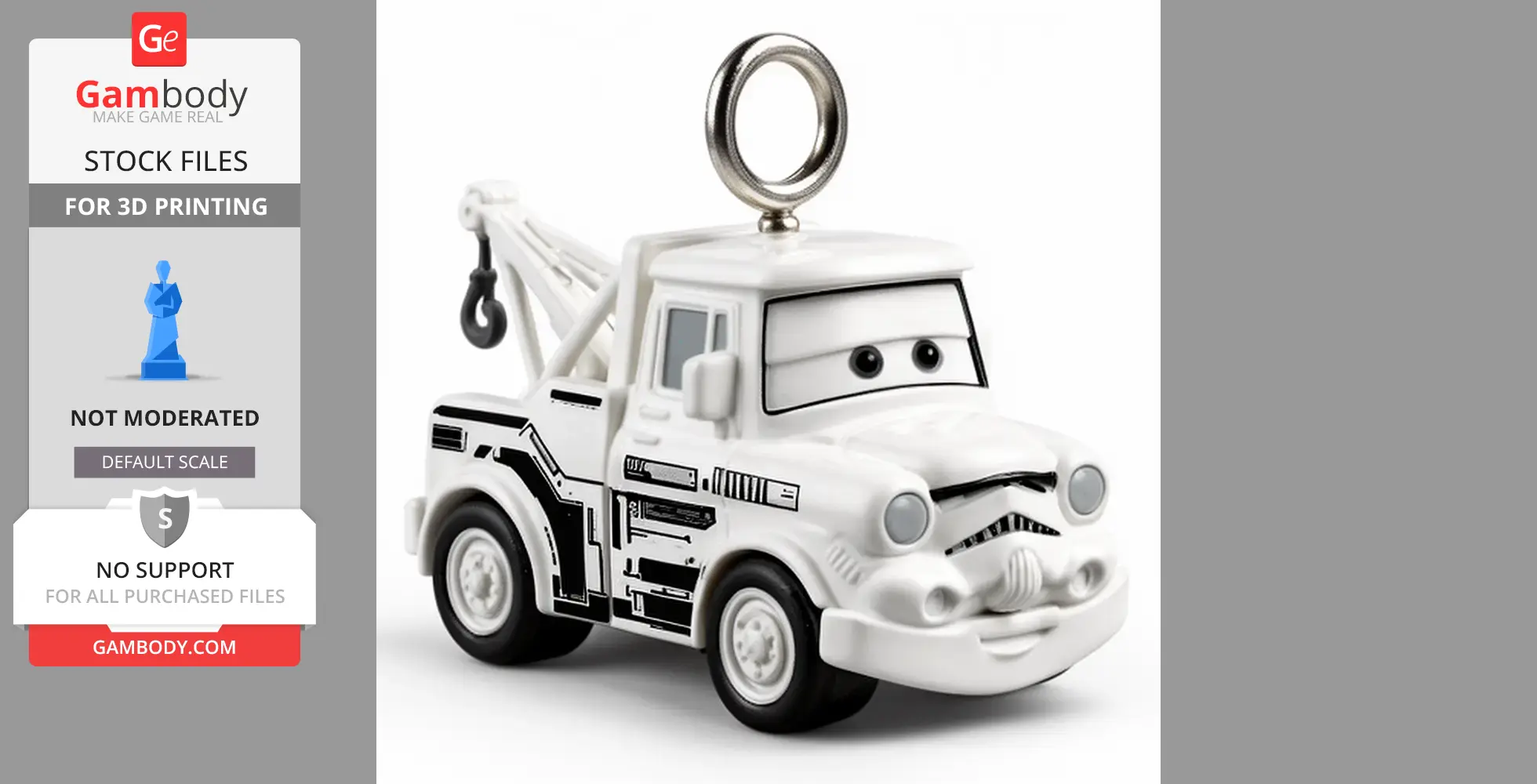 Mater Stormtrooper Ring Figure - Mashup Figure STL