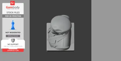 Niels Bohr Bust - Historical Warrior STL