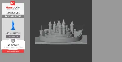 Queenborough Castle - Architecture STL