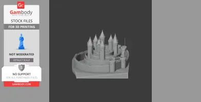Queenborough Castle - Architecture STL