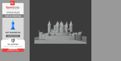 Queenborough Castle - Architecture STL
