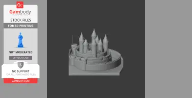 Queenborough Castle - Architecture STL