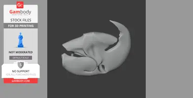 Hyacinth Macaw Skull - Skull Replica STL