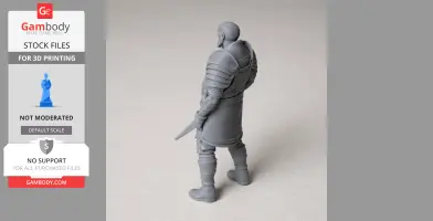 Brok God of War Figurine - Character Figure STL