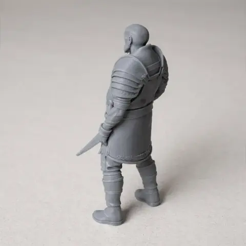 Brok God of War Figurine - Character Figure STL