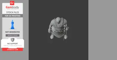 Brok God of War Figurine - Character Figure STL