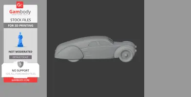 Audi Rosemeyer - Scale Vehicle STL