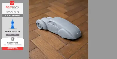 Audi Rosemeyer - Scale Vehicle STL