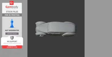 Audi Rosemeyer - Scale Vehicle STL