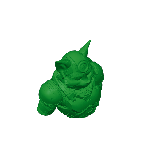 Tom Cat Doom Slayer Ring Figure.3mf