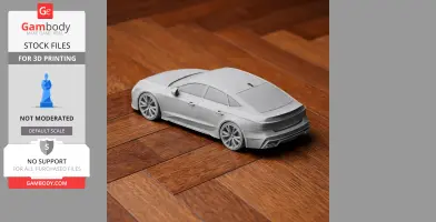 Audi RS 7 - Scale Vehicle STL
