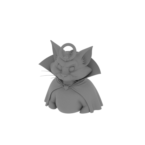 Tom Cat Dracula Ring Figure.stl