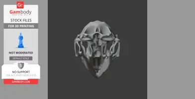 Indian Long-eared Hedgehog Skull - Skull Replica STL