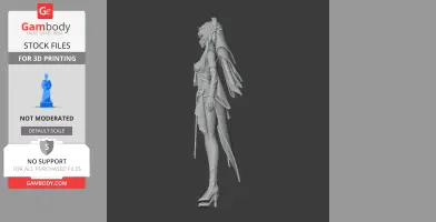 Candace - Genshin Impact Figurine - Character Figure STL