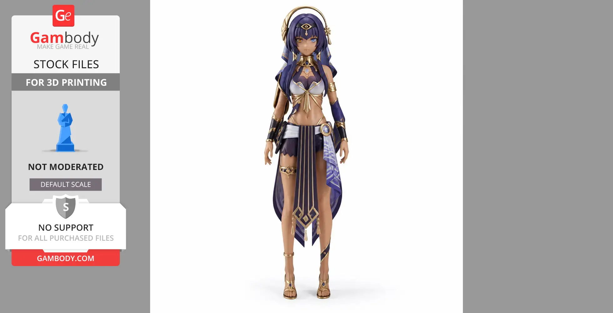 Candace - Genshin Impact Figurine - Character Figure STL