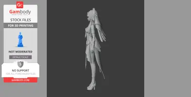 Candace - Genshin Impact Figurine - Character Figure STL