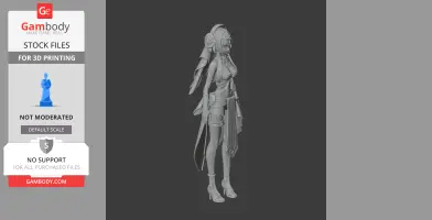 Candace - Genshin Impact Figurine - Character Figure STL