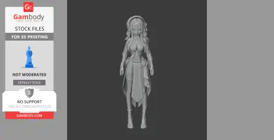 Candace - Genshin Impact Figurine - Character Figure STL