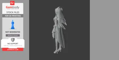 Candace - Genshin Impact Figurine - Character Figure STL