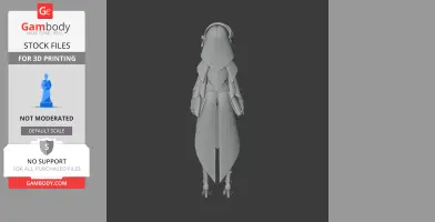 Candace - Genshin Impact Figurine - Character Figure STL