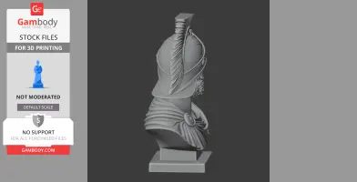 Pyrrhus of Epirus Bust - Historical Warrior STL