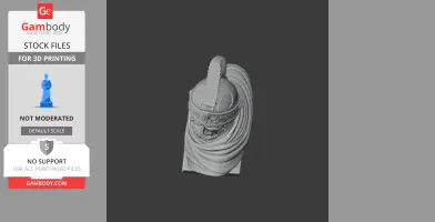 Pyrrhus of Epirus Bust - Historical Warrior STL