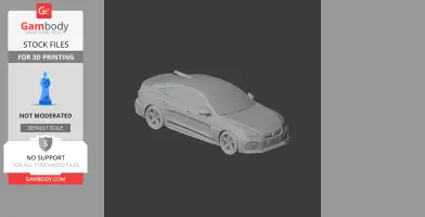 Audi RS5 - Scale Vehicle STL