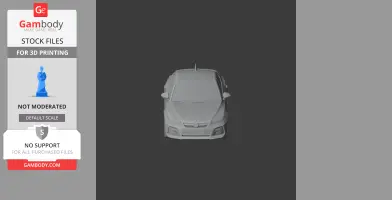 Audi RS5 - Scale Vehicle STL