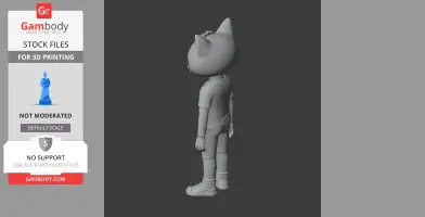 Candy Borowski - Night in the Woods - Character Figure STL