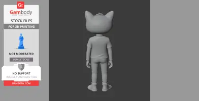 Candy Borowski - Night in the Woods - Character Figure STL