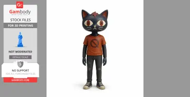Candy Borowski - Night in the Woods - Character Figure STL