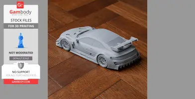 Audi RS5 DTM - Scale Vehicle STL