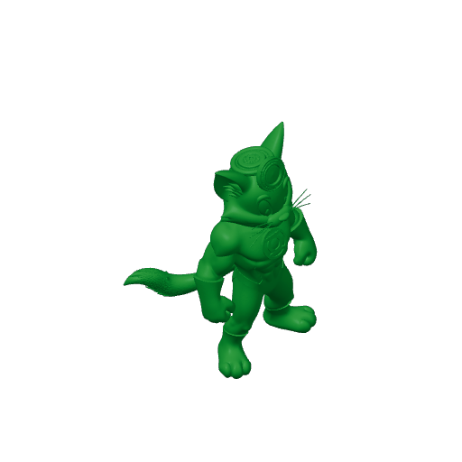 Tom Cat Green Lantern Ring Figure.3mf