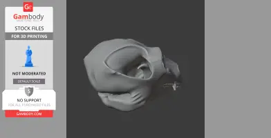 Indri Skull - Skull Replica STL